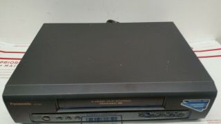Panasonic PV - 7450 VCR Player Recorder Serviced Cables Great 2