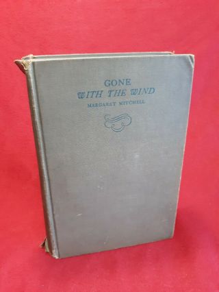 Gone With The Wind (1936) Margaret Mitchell,  1st Edition,  August Printing