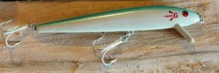 Vintage COTTON CORDELL Fishing Lure Red Fin G Finish Rattle OLD STOCK 5