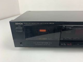 Denon DRR - 730 Cassette Tape Deck Player Recorder Auto Reverse 3