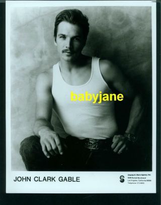 John Clark Gable Vintage 8x10 Photo Clark Gable 