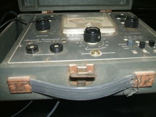 Accurate Instrument Co Tube Tester Model 151 w/booklet 5