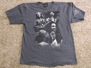 Vintage Bob Marley Zion/rootswear T Shirt Size1x (xl) Short Sleeve