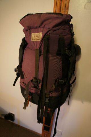 HUGE Vintage Gregory USA Purple Sz S Vtg Retro Backpacking Backpack Touring Pack 3