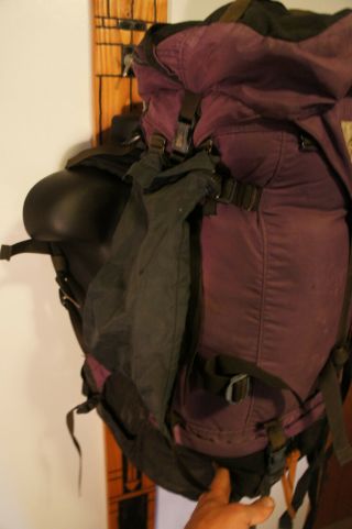 HUGE Vintage Gregory USA Purple Sz S Vtg Retro Backpacking Backpack Touring Pack 7