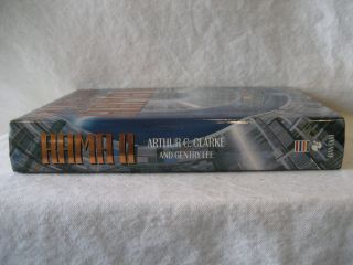Arthur C Clarke RAMA II hardcover,  dust jacket Gentry Lee Rama 2 Science Fiction 3