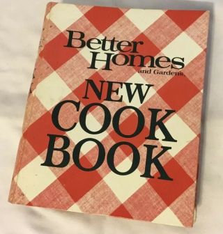 Better Homes And Gardens Cook Book.  Vintage 5 Ring Binder Cook Book