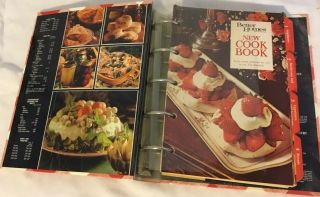 Better Homes And Gardens Cook Book.  Vintage 5 Ring Binder Cook Book 2