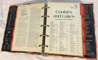 Better Homes And Gardens Cook Book.  Vintage 5 Ring Binder Cook Book 3