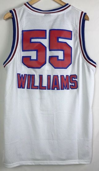 Vintage Nike Team Sacramento Kings Jason Williams 55 Stitched Jersey Large 2