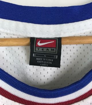 Vintage Nike Team Sacramento Kings Jason Williams 55 Stitched Jersey Large 7