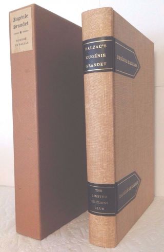 Eugenie Grandet By Honore De Balzac Limited Editions Club 1960 376 Illus Signed