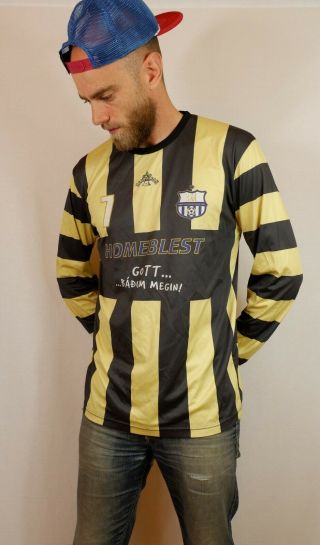 Vintage Knattspyrnufélag SÁÁ Iceland Icelandic Football Shirt Medium