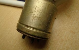 Western Electric VT2 205B Tennis Ball Amplifier Tube with Broken Glass Arbor 5