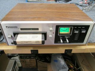Panasonic Model Rs - 805us - 8 Track Stereo Record Deck -