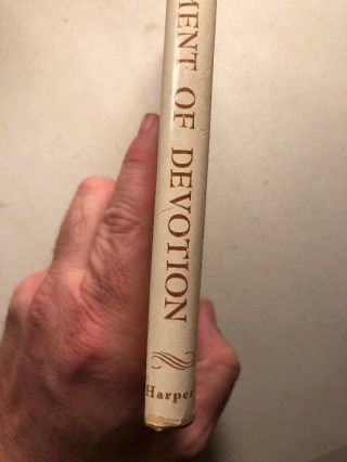 1941 A Testament of Devotion Thomas R.  Kelly HC First Edition Spiritual - Near 3