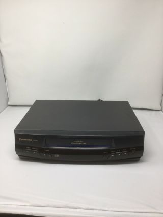 Panasonic Pv - 8400 Omnivision Vhs Vcr 4 Head Player Recorder No Remote