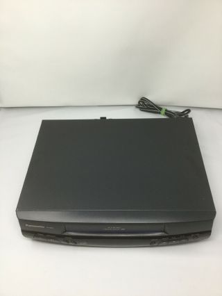 Panasonic PV - 8400 OmniVision VHS VCR 4 Head Player Recorder No Remote 5