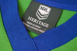 Canberra Raiders 1990 Retro Rugby League Shirt / Jersey - Size L - NRL Vintage 4