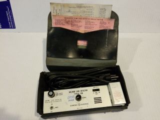 Vintage GE General Electric Halogen Leak Detector Type H - 10B Mars 25301 25th ann 3