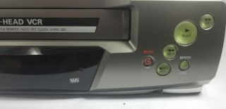 Sanyo 4 - Head VCR VHS Player Recorder VWM - 380 - No Remote - 2