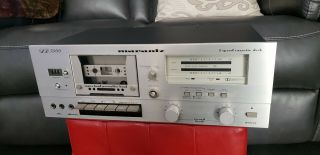 Vintage Marantz Sd - 3000 Cassette Tape Deck Needs Belts.  Needs Service