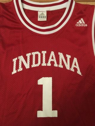 Indiana Hoosiers NCAA Vintage Adidas Basketball Jersey Youth Size L (14 - 16) 4