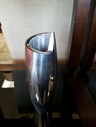 Nambe Spiral Vase 10.  5 " Made In The Usa Vintage 1998 6192
