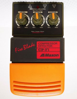Maxon Fire Blade Cp - F1 Compressor Effector Vintage Pedal Made In Japan
