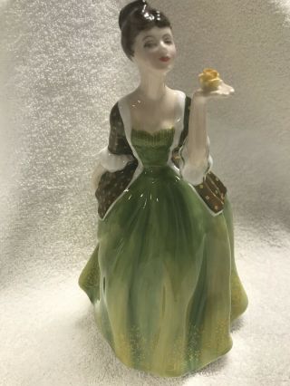 Vintage Fleur Royal Doulton Lady Figurine Dated 1968 Number Hn2368