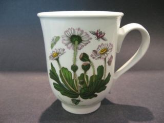Vintage Portmeirion Porcelain Botanic Garden Beaker Coffee Mug Daisy Flower