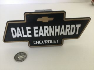 Vtg Dale Earnhardt Chevrolet Chevy Bowtie Trailer Hitch Plug Euc Receiver Cover