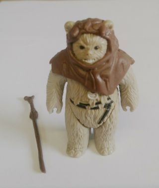 Vintage Star Wars Ewok: Chief Chirpa Figure - Complete &