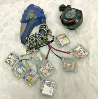 Vintage Tiger Electronics 2 Hit Clips Players And 9 Songs Cartridges