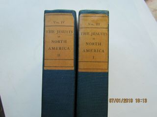 The Jesuits Of North America By Francis Parkman 1906 2 Volume