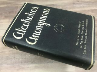 Alcoholics Anonymous Big Book 2nd Ed 16th Printing 1976