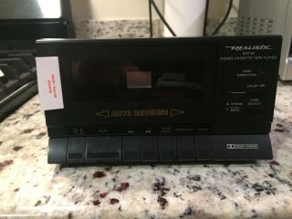 Realistic Scp - 32 Stereo Cassette Tape Player