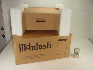 Vintage Mcintosh Mc2505 Power Amp Factory Packaging Box Boxes Carton