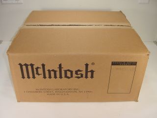 Vintage McIntosh MC2505 Power Amp Factory Packaging Box Boxes Carton 2