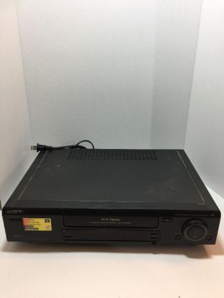 Sony Vcr,  Video Cassette Player/recorder Slv - 760hf Hifi