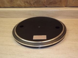 Technics Sl - 1200 Mk2 Turntable Platter And Panel Cover Part