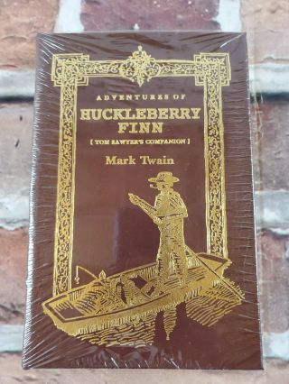 Vtg Easton Press Adventures Of Huckleberry Finn Tom Sawyer 