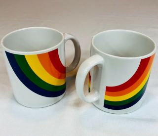 Vintage Rainbow Coffee Tea Mug Cup Ceramic Ftd Especially For You Pride