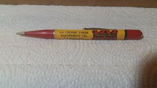 Vintage " La Crosse Farm Equipment Co. ,  Minneapolis Moline " Redipoint Mech Pencil