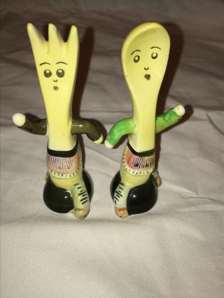 Vintage Spoon And Fork Salt And Pepper Shakers 5