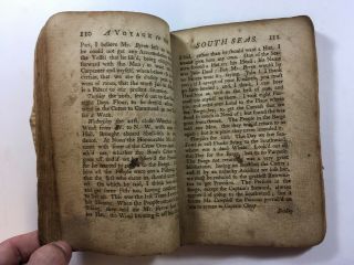 1757 fragment VOYAGE to the SOUTH SEAS John Bulkeley WAGER MUTINY poor flawed 4