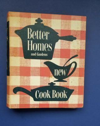Vtg Better Homes And Gardens Cookbook 1953