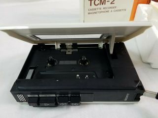 SONY TCM - 2 1985 BOX cassette recorder electronics Walkman 3