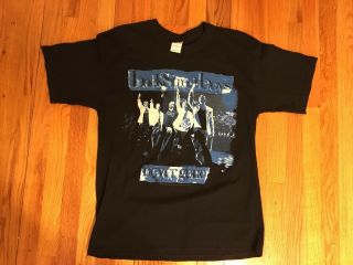 Vintage Backstreet Boys Never Gone Tour 2005 T - Shirt - Sz Large -