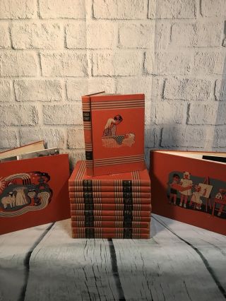 Vintage 1949 Child Craft Books Set 13 Volumes Hardcover